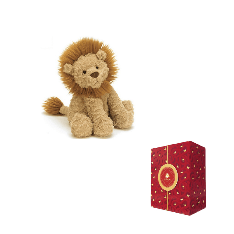 Плюшевая игрушка Jellycat Lion Wave - Boxette Shop
